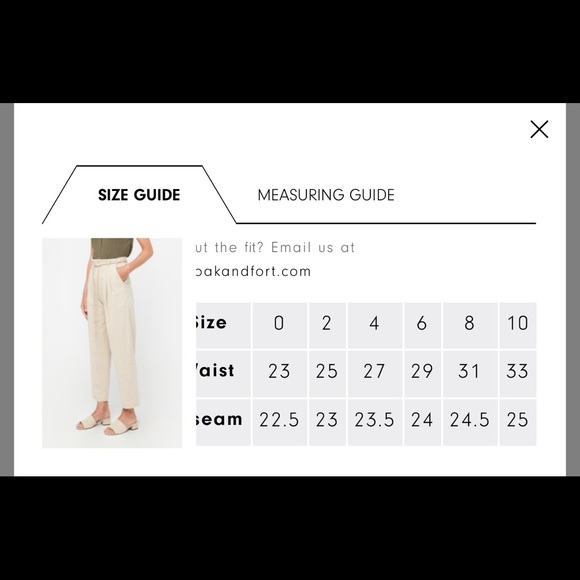 Oak + Fort pants - Picture 5 of 5